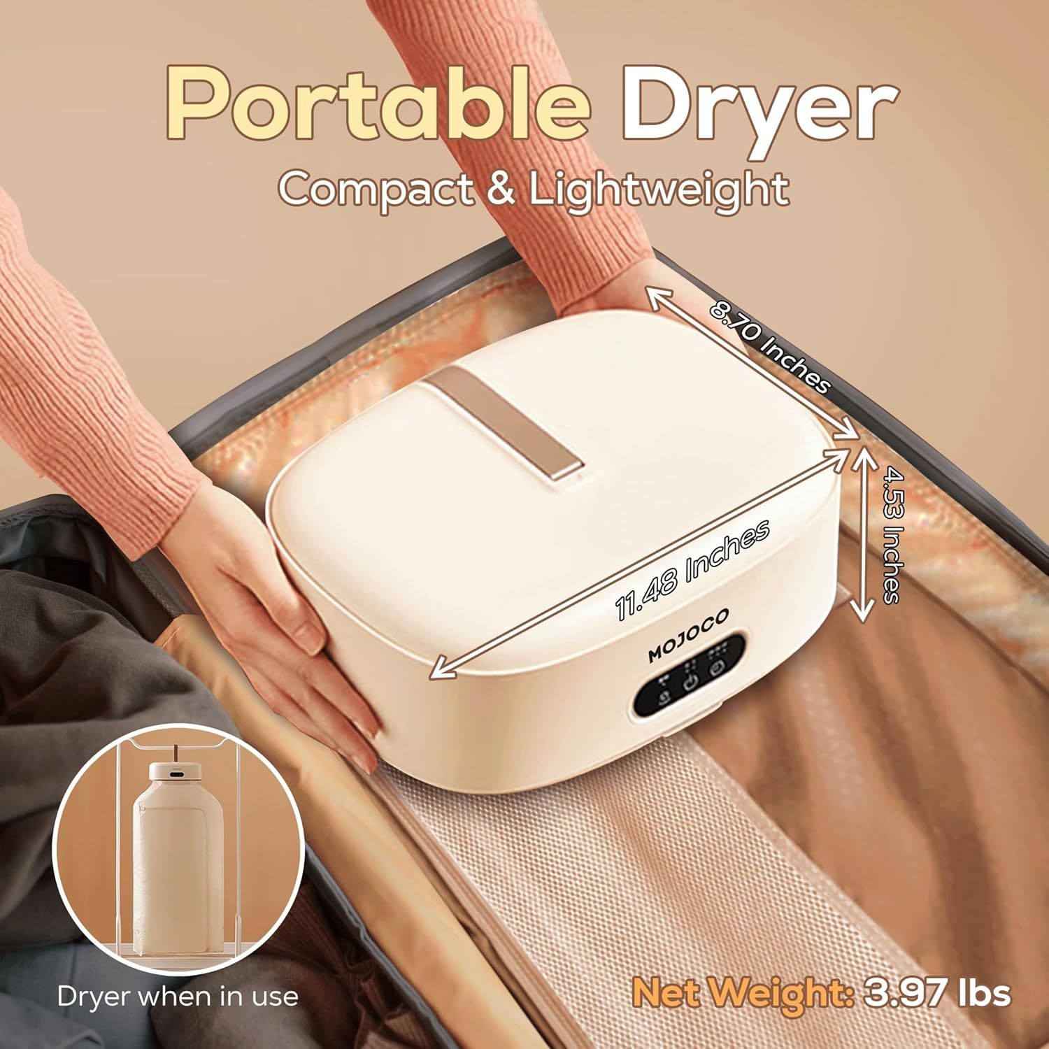  Portable Clothes Dryer